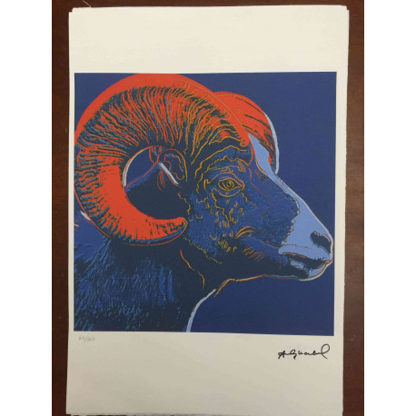 Andy Warhol Litografia edição off set 100 cm 57x38