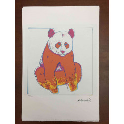 Litografie Andyho Warhola ofsetová edice 100 cm 57x38