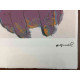Andy Warhol Lithographie édition hors set 100 cm 57x38