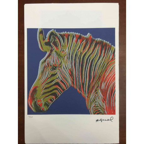 Andy Warhol Litografía edición off set 100 cm 57x38