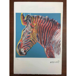 Andy Warhol Off set lithograph 100 cm edition 57x38