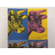 Andy Warhol Lithografie off-set editie 100 cm 57x38