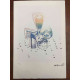 Andy Warhol Lithographie édition hors set 100 cm 57x38