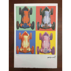Andy Warhol Lithographie Off-Set-Edition 100 cm 57x38