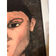 Litografía de Amedeo Modigliani sobre plató 50x70 cm Archivos París