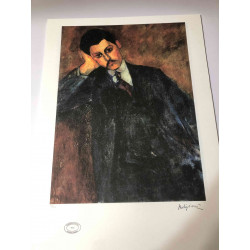 Litografie Amedeo Modigliani ze setu 50x70 cm Archives Paris