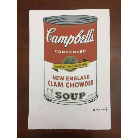 Litografia Andyho Warhola offsetová edícia 100 cm 57x38