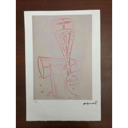 Andy Warhol Litografia off set edizioa 100 cm 57x38