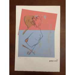Andy Warhol Lithographie Off-Set-Edition 100 cm 57x38