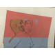 Andy Warhol Lithographie Off-Set-Edition 100 cm 57x38