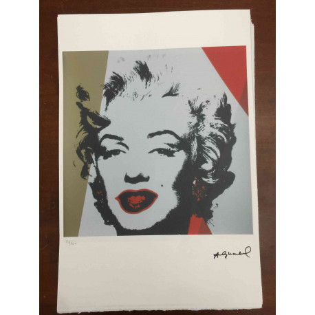 Andy Warhol Litografia edição off set 100 cm 57x38