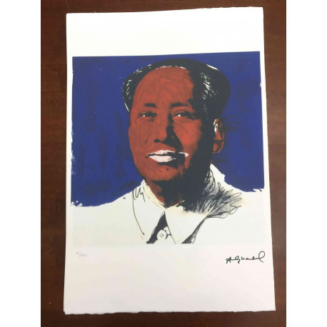 Andy Warhol Litografía edición off set 100 cm 57x38