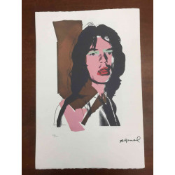 Andy Warhol Litografia off set edizioa 100 cm 57x38