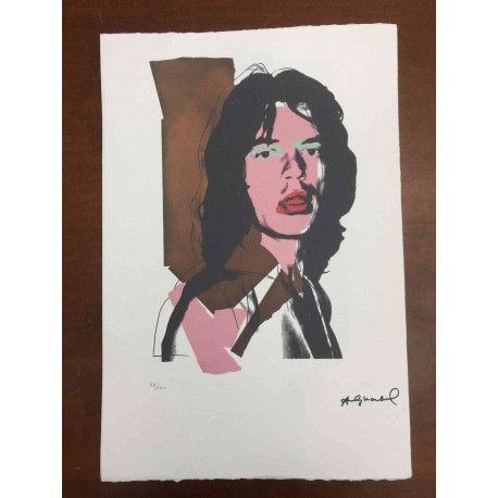 Andy Warhol Litografia off set edizioa 100 cm 57x38