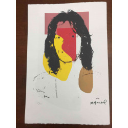 Andy Warhol Lithographie Off-Set-Edition 100 cm 57x38