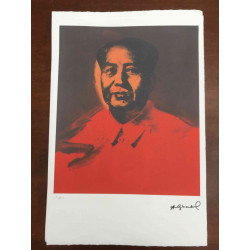 Andy Warhol Litografia off set edizioa 100 cm 57x38