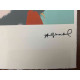 Andy Warhol Lithographie édition hors set 100 cm 57x38