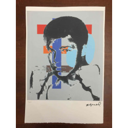 Andy Warhol Litografía edición off set 100 cm 57x38