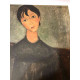 Amedeo Modigliani Lithographie Offset 50x70 cm Archives Paris