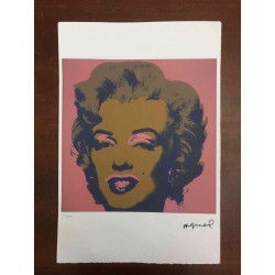 Andy Warhol Lithografie off-set editie 100 cm 57x38