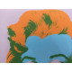Andy Warhol Litografia off set edizione 100  cm 57x38