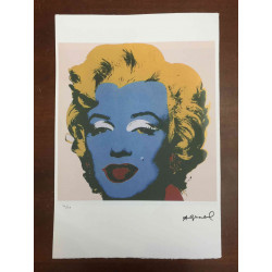 Andy Warhol Lithographie Off-Set-Edition 100 cm 57x38