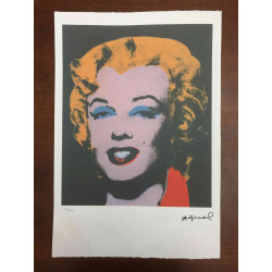 Litografia Andyho Warhola offsetová edícia 100 cm 57x38