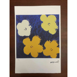 Andy Warhol Lithografie off-set editie 100 cm 57x38