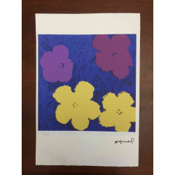 Andy Warhol Litografia off set editie 100 cm 57x38