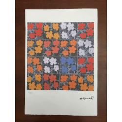 Andy Warhol Off set lithograph 100 cm edition 57x38