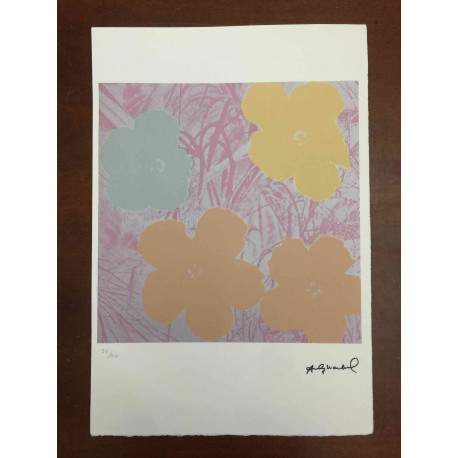 Andy Warhol Litografia, wydanie off-setowe 100 cm 57x38