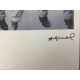 Andy Warhol Litografia off set edizione 100  cm 57x38