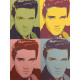 Andy Warhol Lithographie Off-Set-Edition 100 cm 57x38