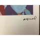 Andy Warhol Lithographie Off-Set-Edition 100 cm 57x38