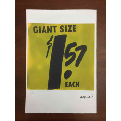 Andy Warhol Litografia, wydanie off-setowe 100 cm 57x38