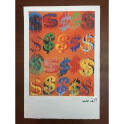 Andy Warhol Litografia off set edició 100 cm 57x38