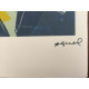 Andy Warhol Lithografie off-set editie 100 cm 57x38