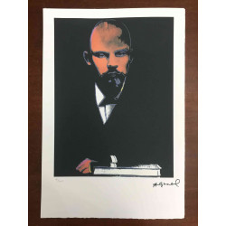 Andy Warhol Litografia off set edizioa 100 cm 57x38