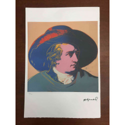 Litografie Andyho Warhola ofsetová edice 100 cm 57x38
