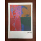 Andy Warhol Litografia off set edizioa 100 cm 57x38