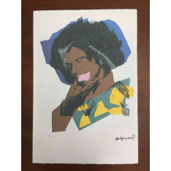 Andy Warhol Off set lithograph 100 cm edition 57x38