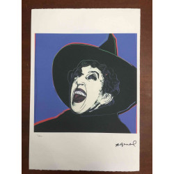 Andy Warhol Litografia off set edizioa 100 cm 57x38