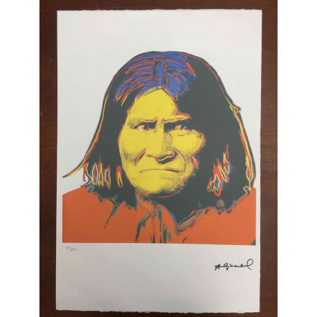 Andy Warhol Off set lithograph 100 cm edition 57x38