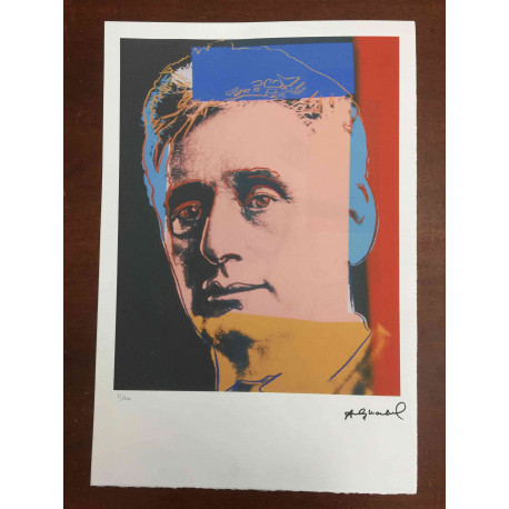 Andy Warhol Off set lithograph 100 cm edition 57x38