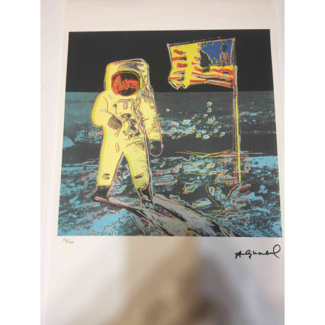 Andy Warhol Litografía offset edición 100 cm 57x38