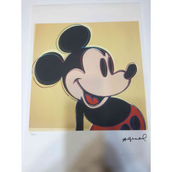 Andy Warhol Lithographie Off-Set-Edition 100 cm 57x38