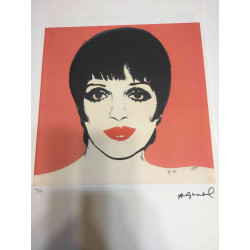 Andy Warhol Lithografie off-set editie 100 cm 57x38