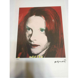Andy Warhol Litografía edición off set 100 cm 57x38