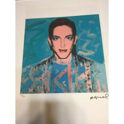 Andy Warhol Lithografie off-set editie 100 cm 57x38