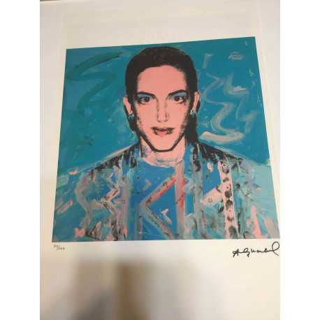 Andy Warhol Lithografie off-set editie 100 cm 57x38